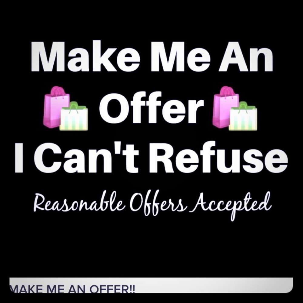 I love reasonable offers!!!! 😃👍🏻